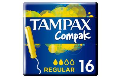 TAMPONY Tampax Compak Economy Regular 16 ks